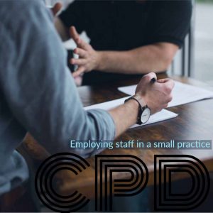 Employing Staff in a small practice