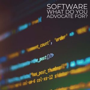 CPD - Software: What do you advocate for?
